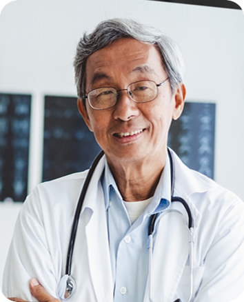 Doctor on Bold Care video call with patient